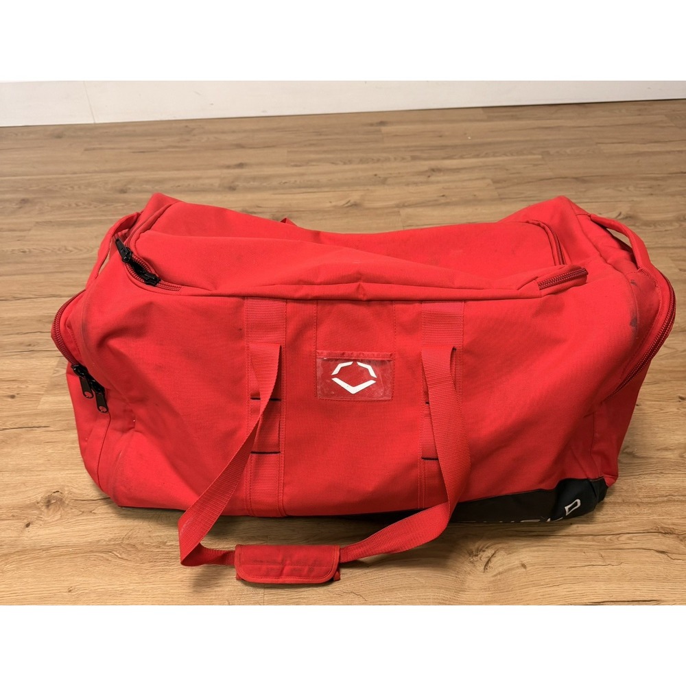Evoshield Game Day Large Baseball Bag - Duffel Bag - Red